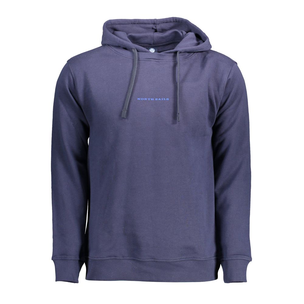 Blue Cotton Men Sweater - ventzia