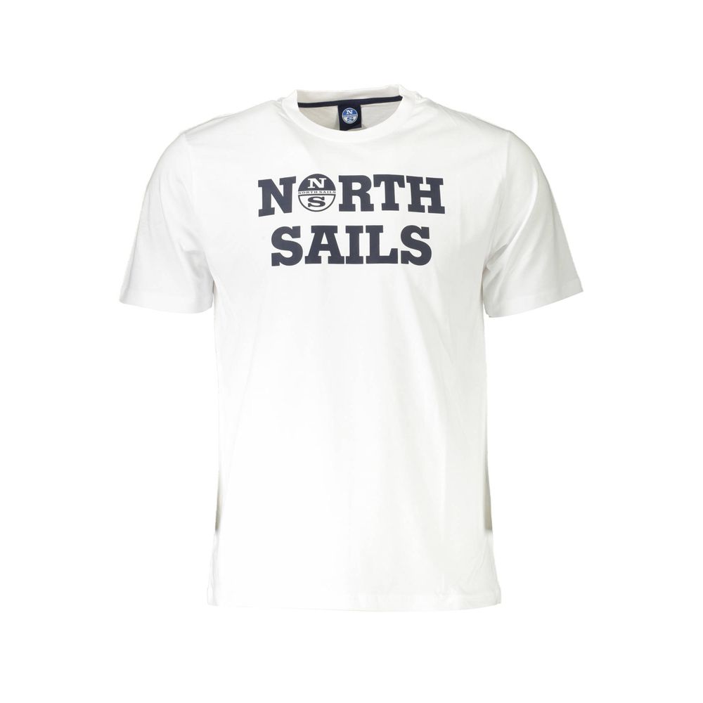 White Cotton Men TShirt - ventzia
