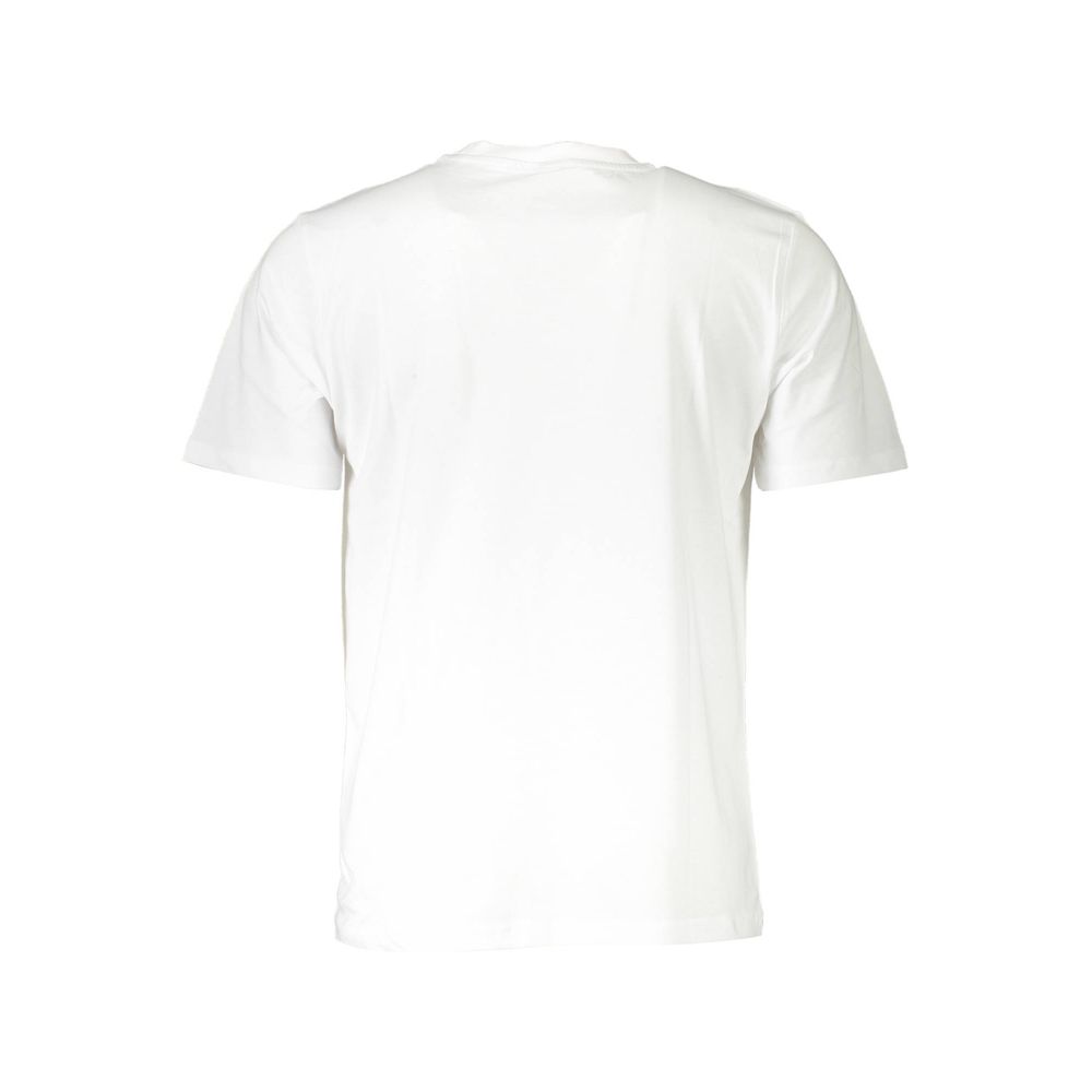 White Cotton Men TShirt - ventzia