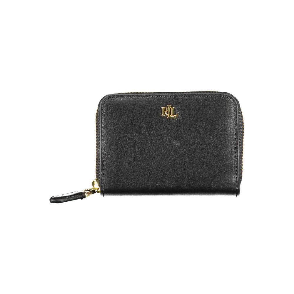 Black Leather Wallet - ventzia