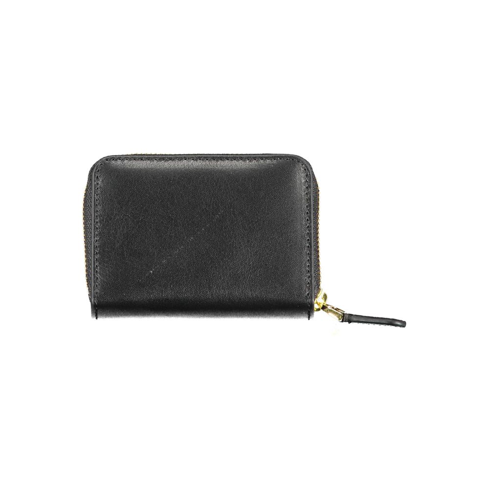 Black Leather Wallet - ventzia