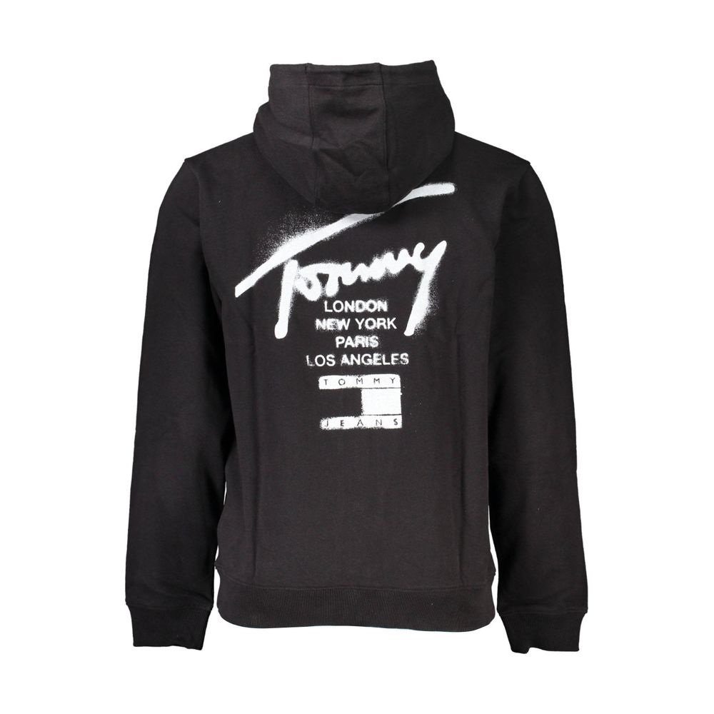 Black Cotton Men Sweater - ventzia