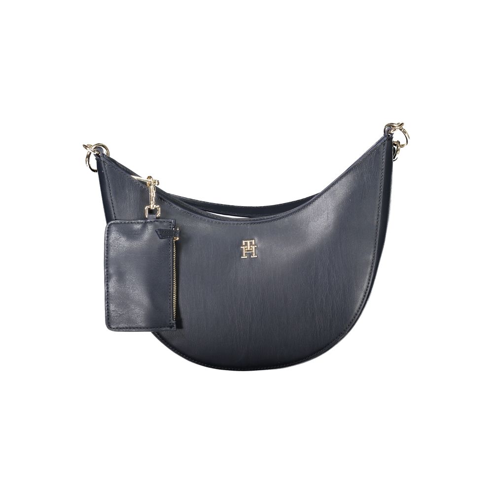 Blue Polyethylene Women Handbag - ventzia