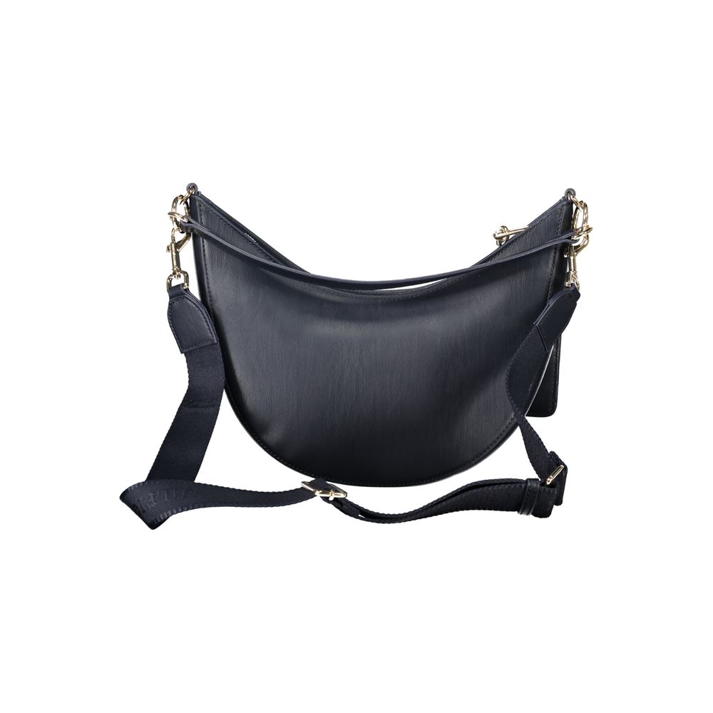 Blue Polyethylene Women Handbag - ventzia