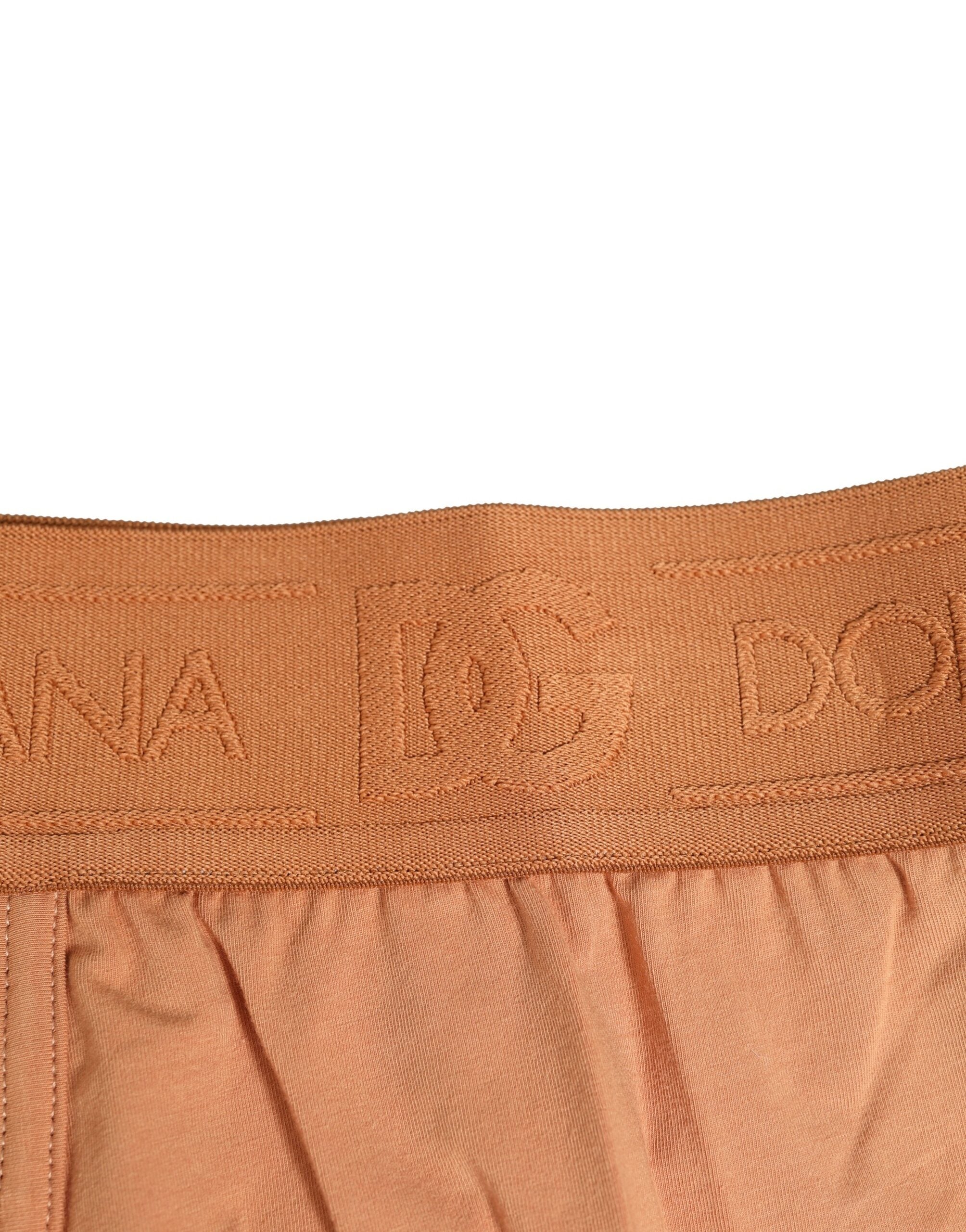 Brown Cotton Stretch Regular Boxer Underwear - ventzia