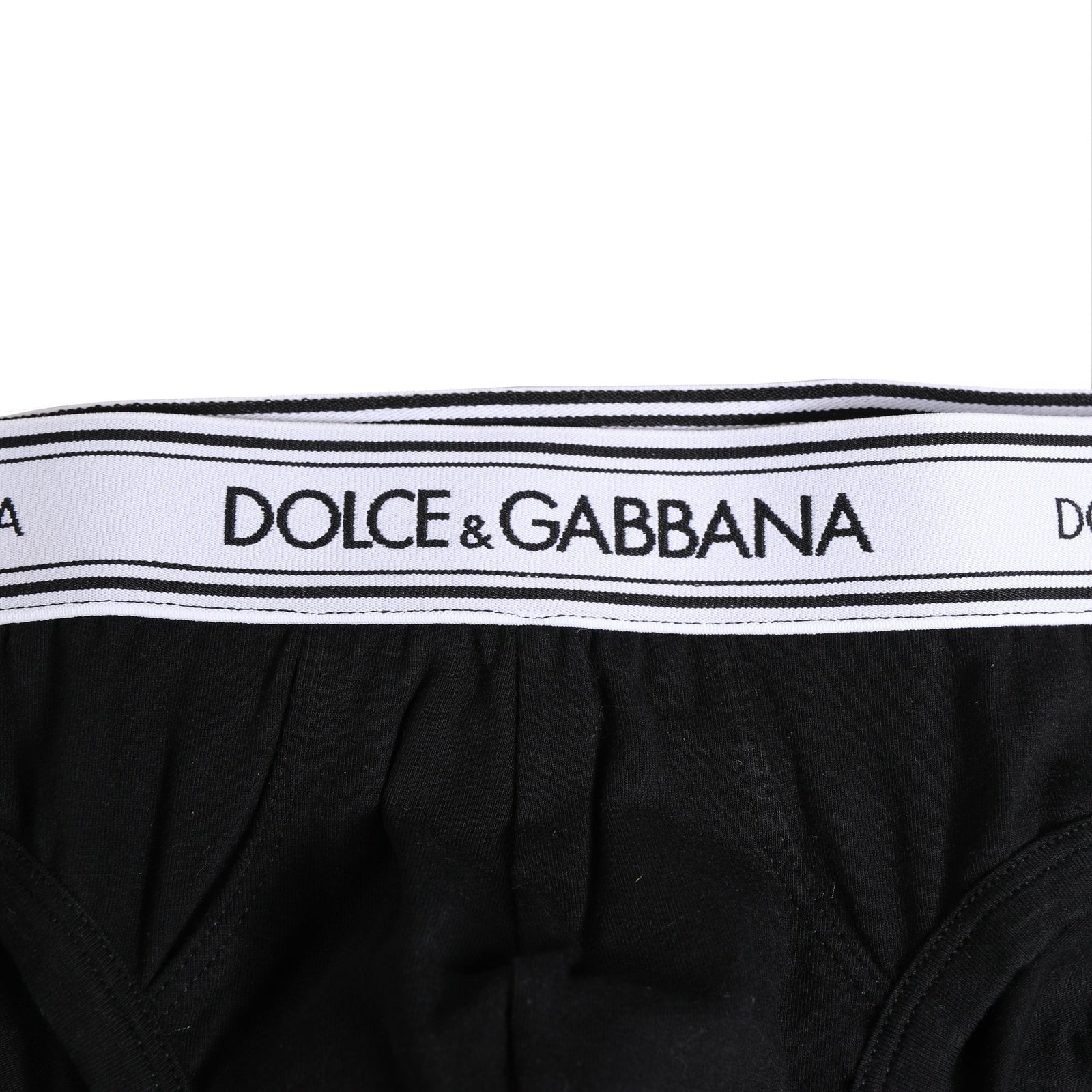 Black Cotton Stretch Regular Brief Underwear - ventzia