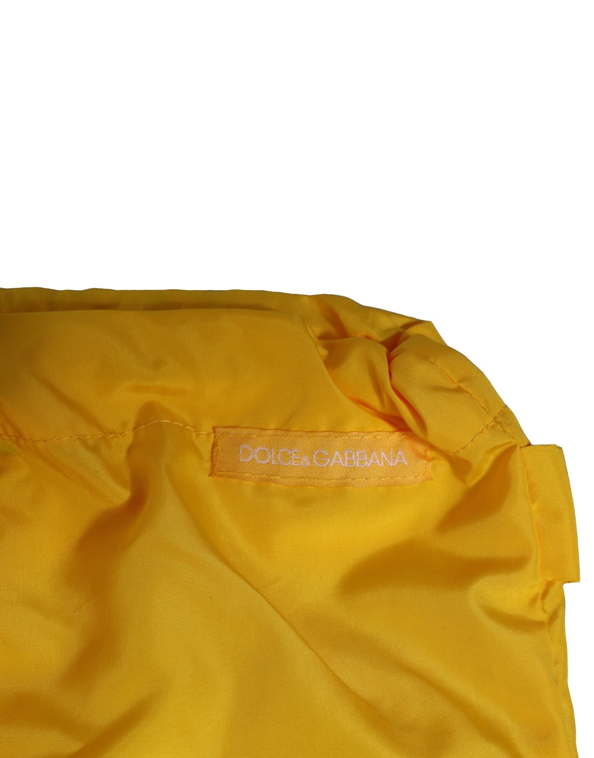 Yellow Waistband Logo Beachwear Brief Swimwear - ventzia