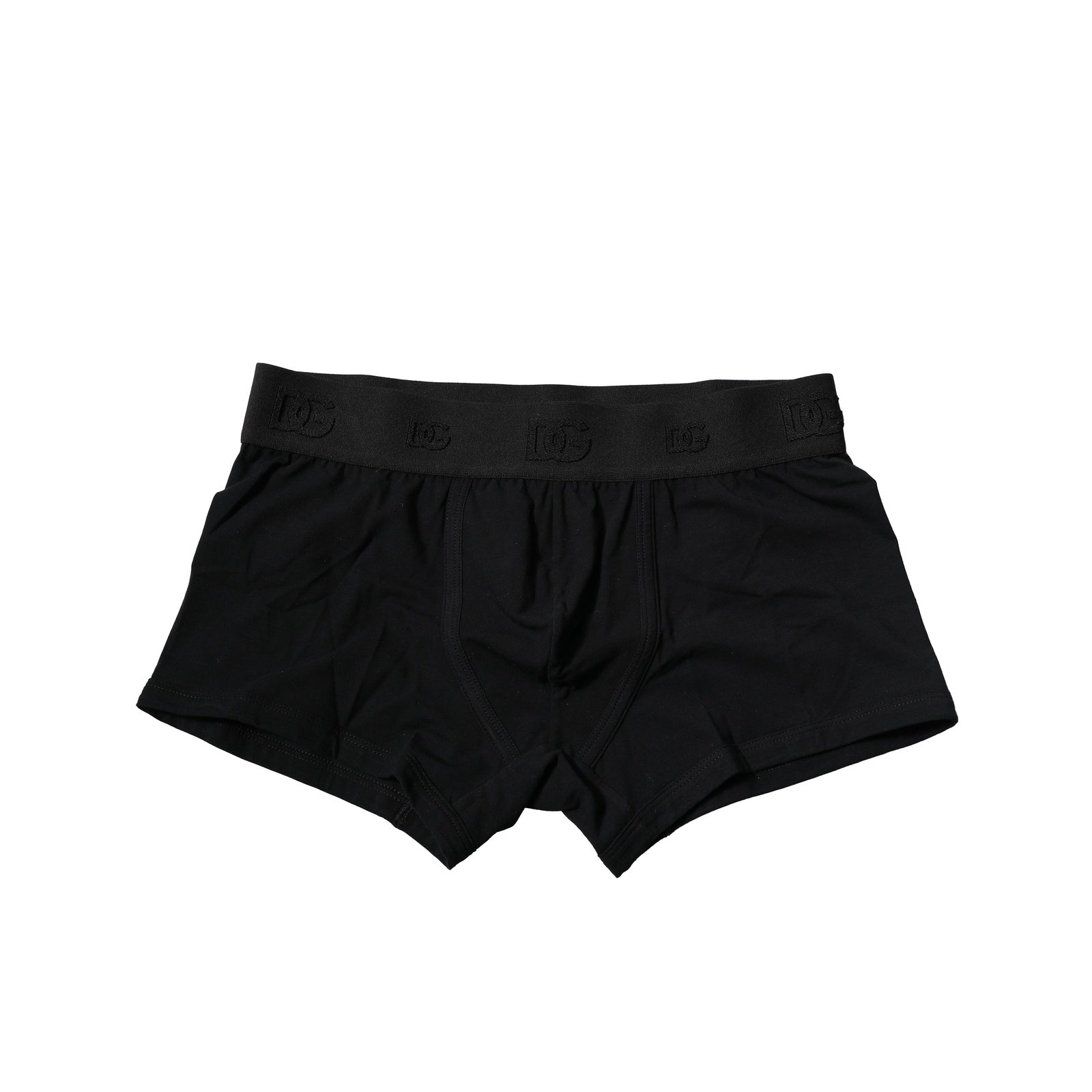 Black Cotton Stretch Regular Boxer Underwear - ventzia