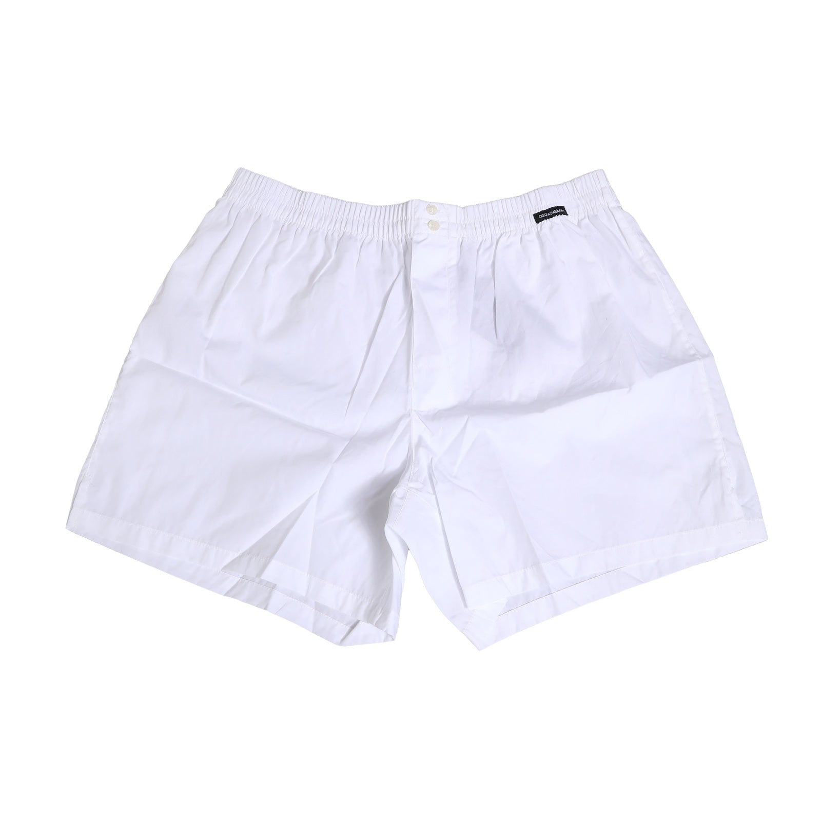 White Cotton Regular Boxer Shorts Underwear - ventzia