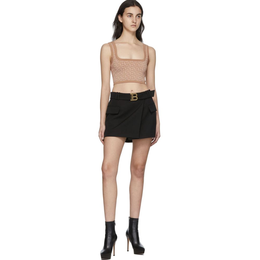 Beige Wool Tops & T-Shirt - ventzia