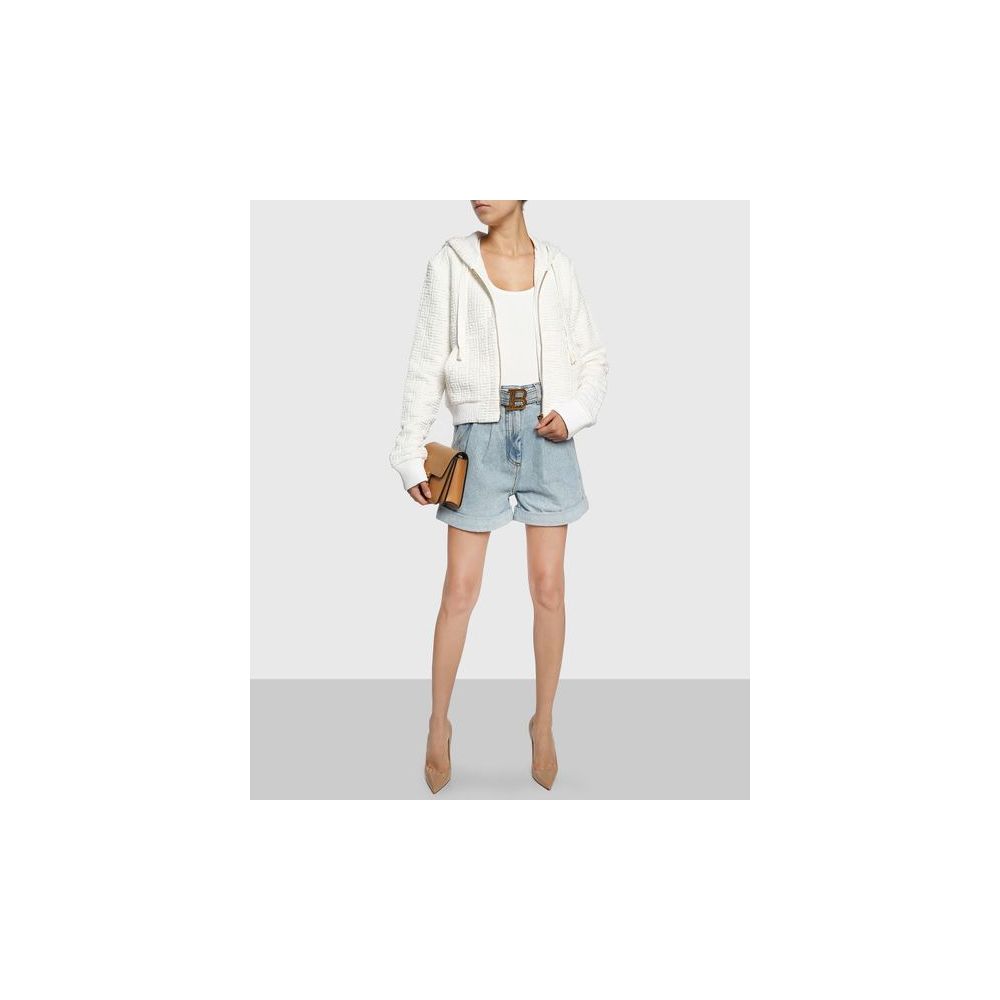 Blue Cotton Short - ventzia