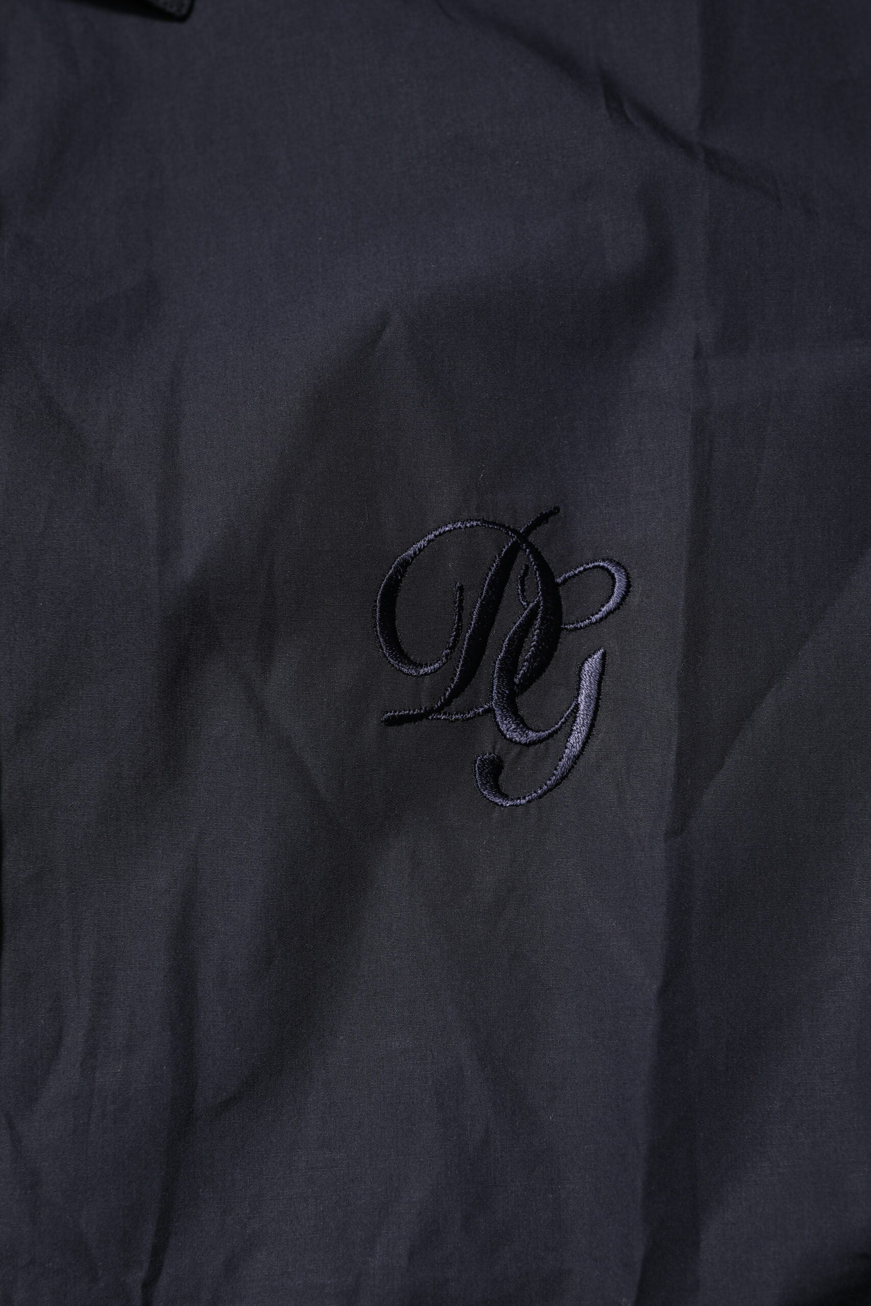 Dark Blue MARTINI Cotton Dress Formal Shirt - ventzia