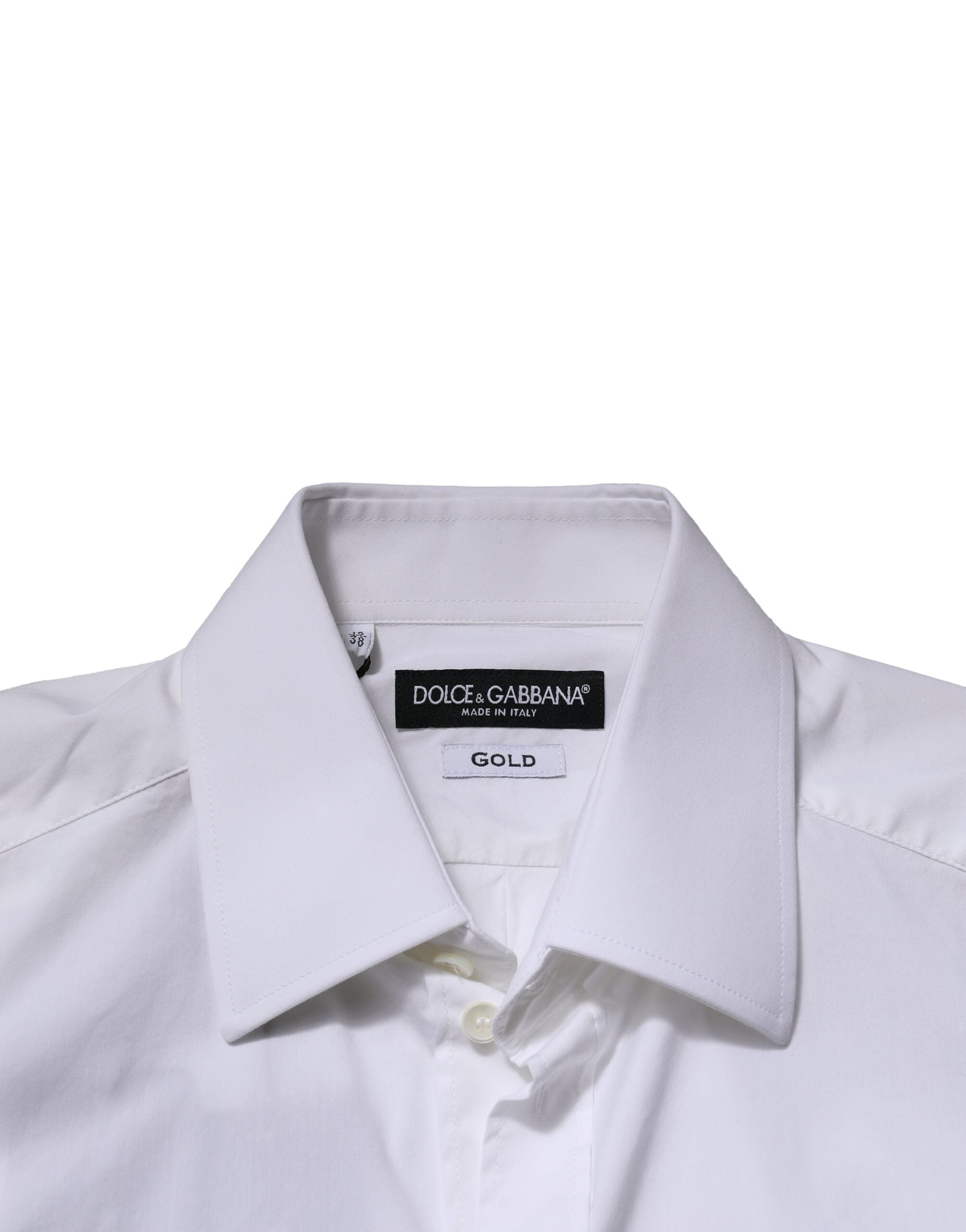 White GOLD Long Sleeves Men Dress Formal Shirt - ventzia