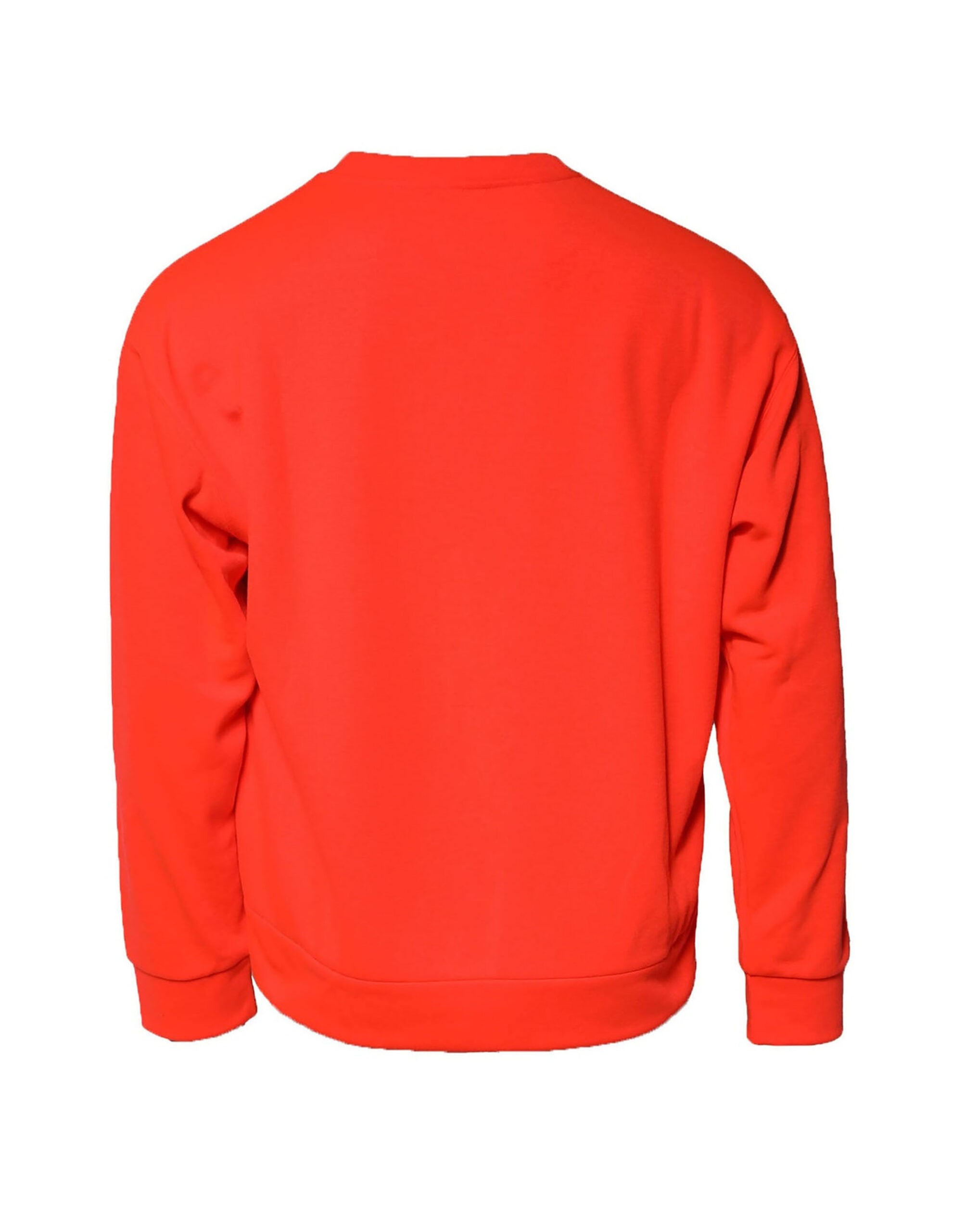 Orange Polyester DG Logo Sweatshirt Sweater - ventzia