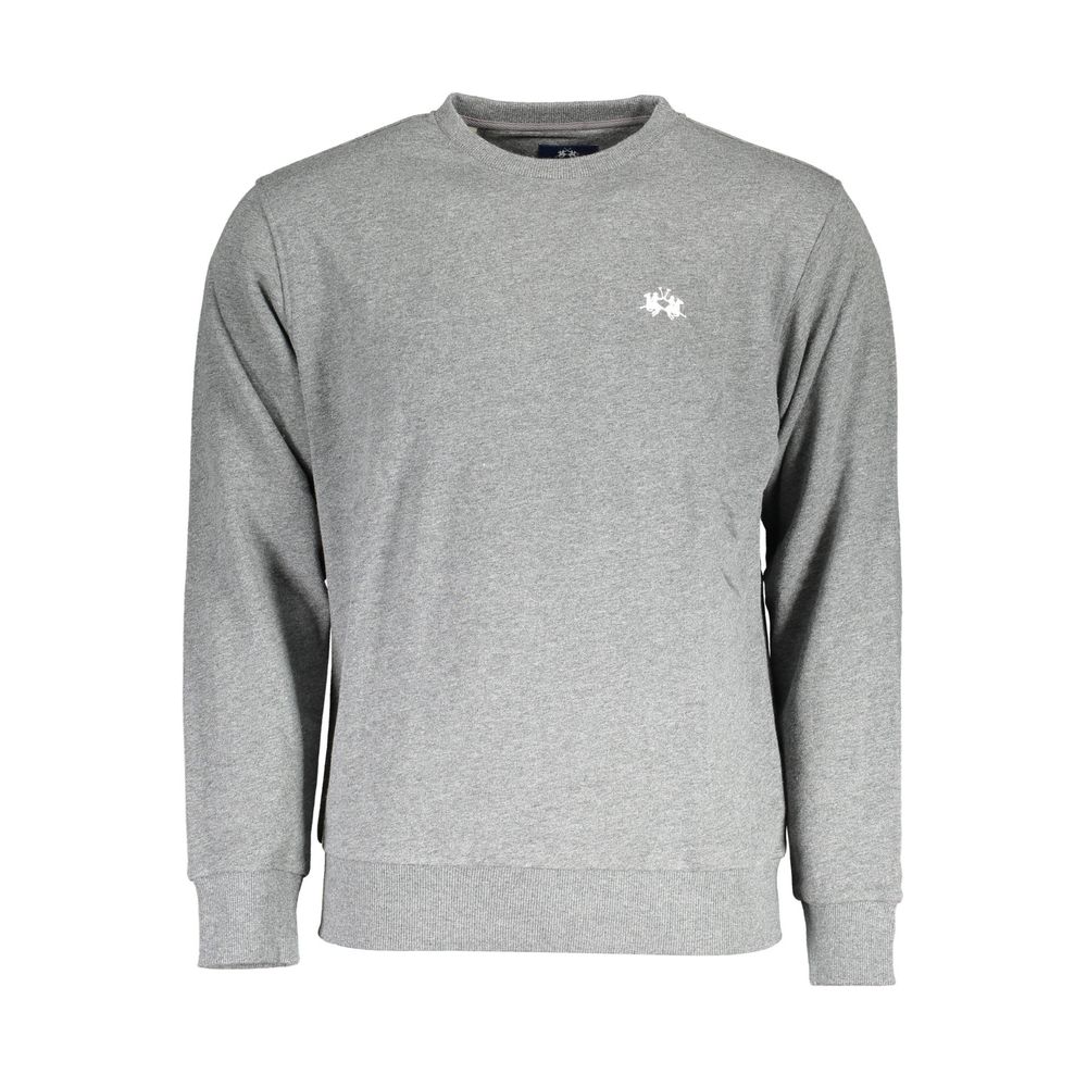 Gray Cotton Men Sweater - ventzia