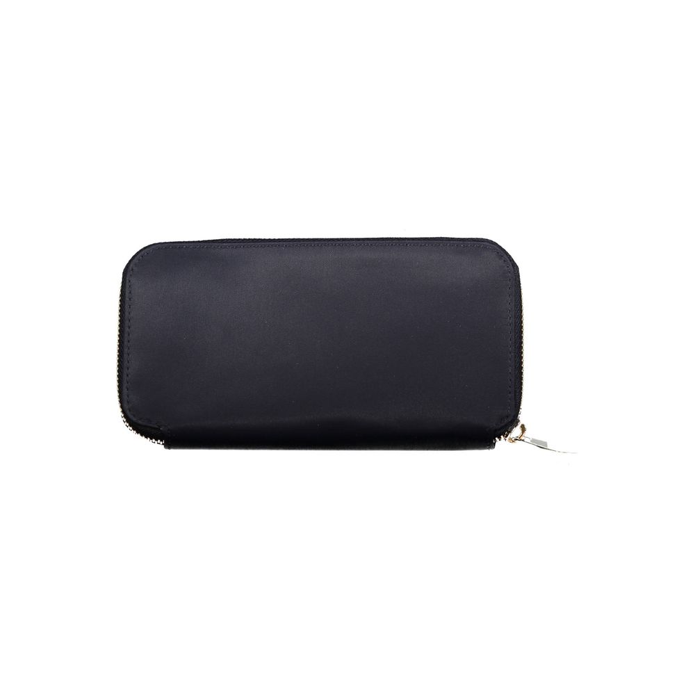Blu Nylon Women Wallet - ventzia