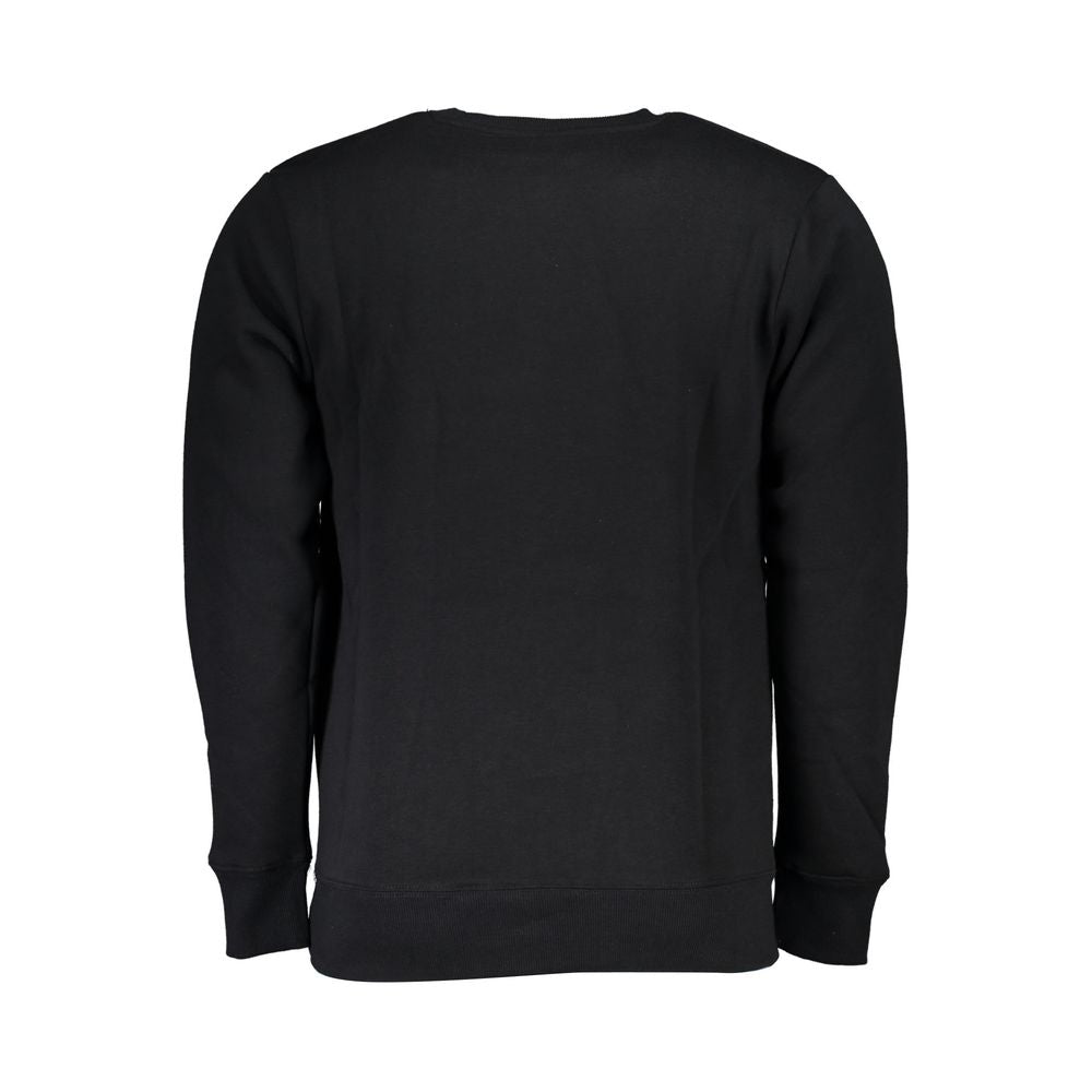 Black Cotton Sweater - ventzia