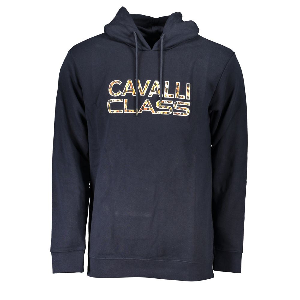 Blue Cotton Men Sweater - ventzia