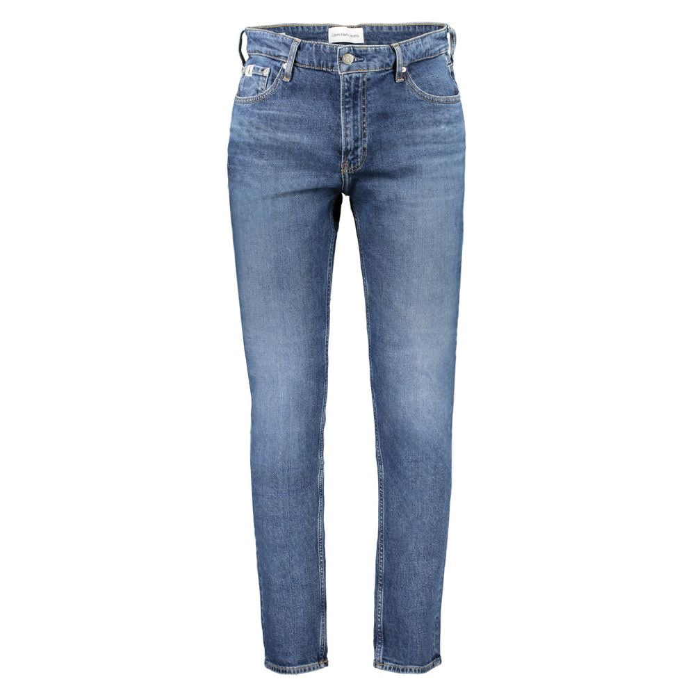 Blue Cotton Men's Jean - ventzia