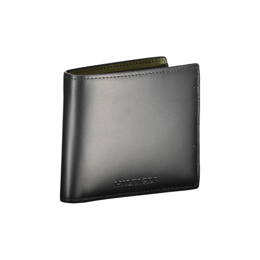 Black Leather Wallet - ventzia