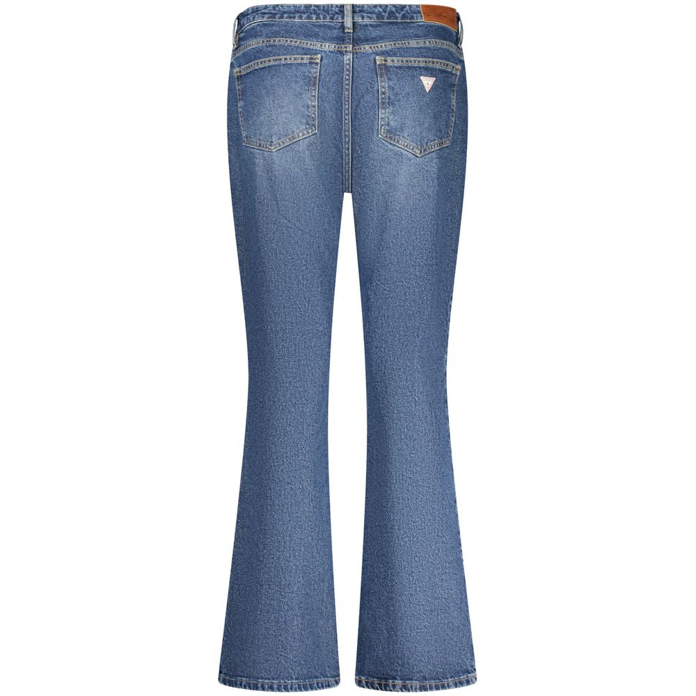 Blu Cotton Women's Jeans - ventzia