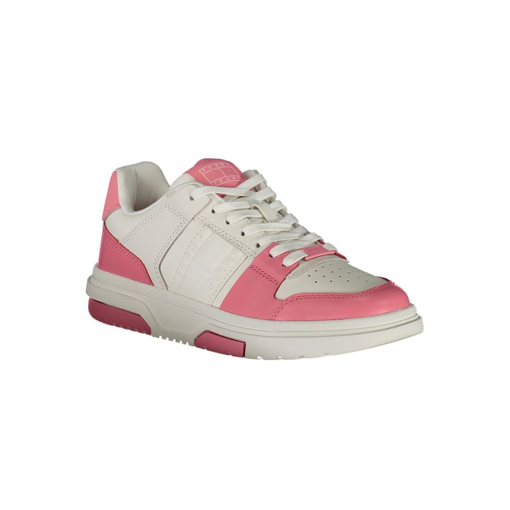 Rosa Poliuretano Donna Sneaker - ventzia