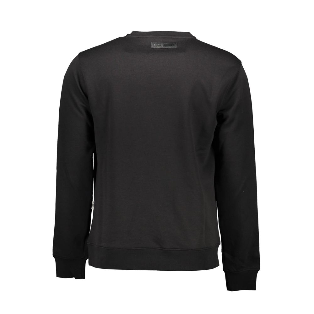 Black Cotton Sweatshirt