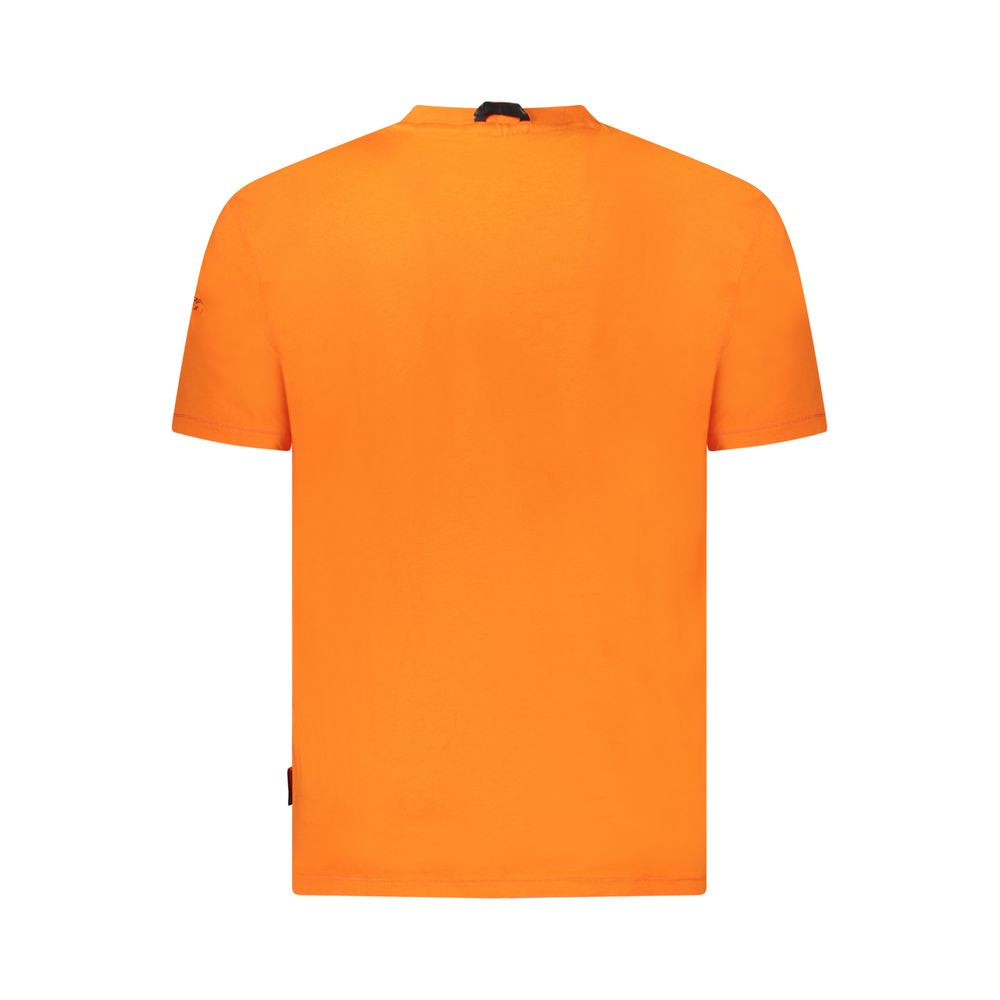 Orange Cotton T-Shirt