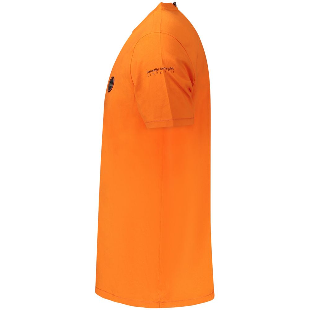 Orange Cotton T-Shirt