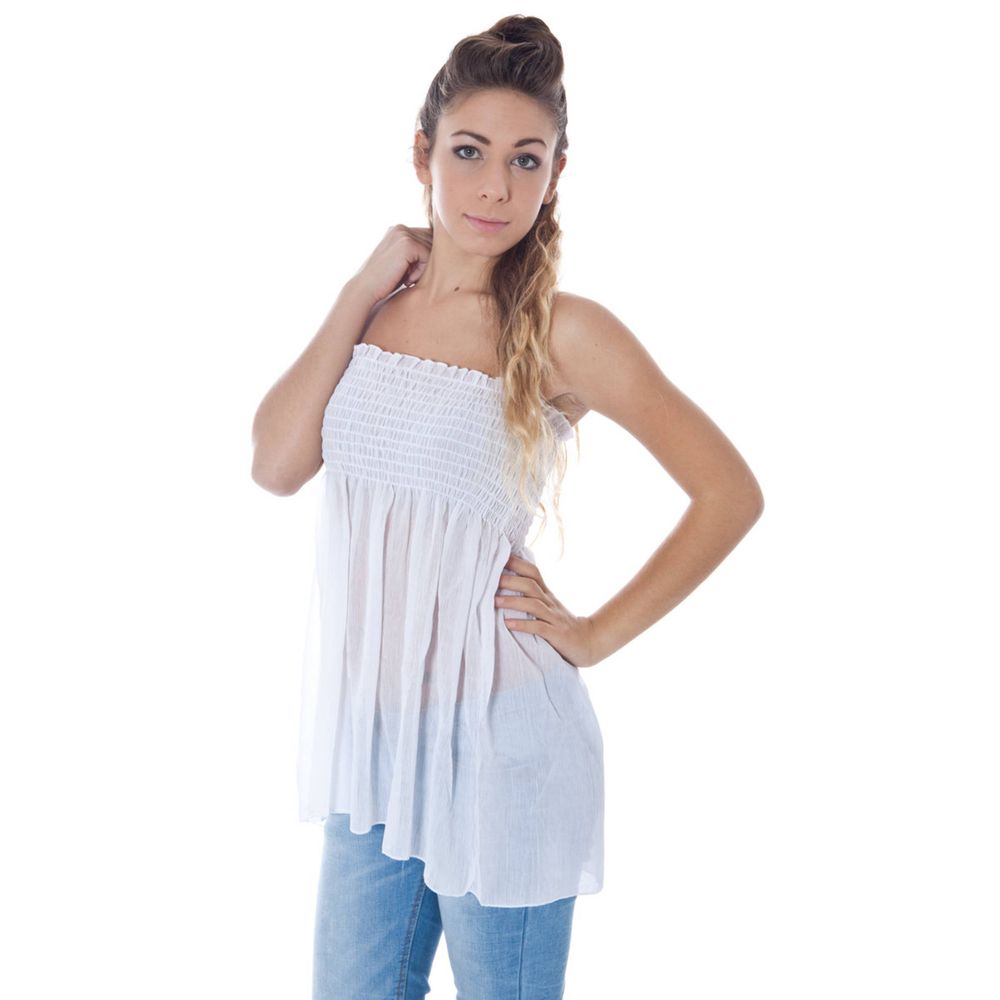 White Polyester Underwear - ventzia