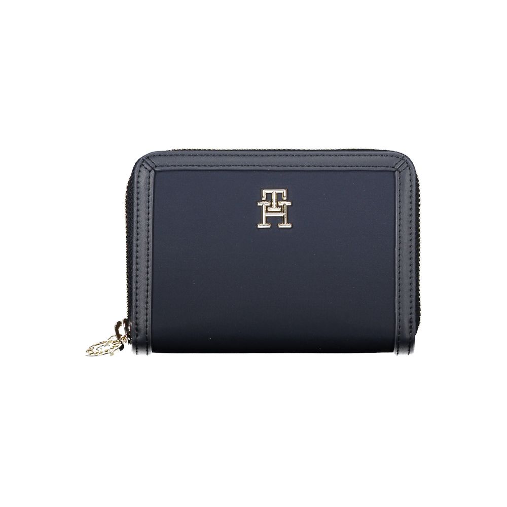 Blue Polyester Women Wallet - ventzia