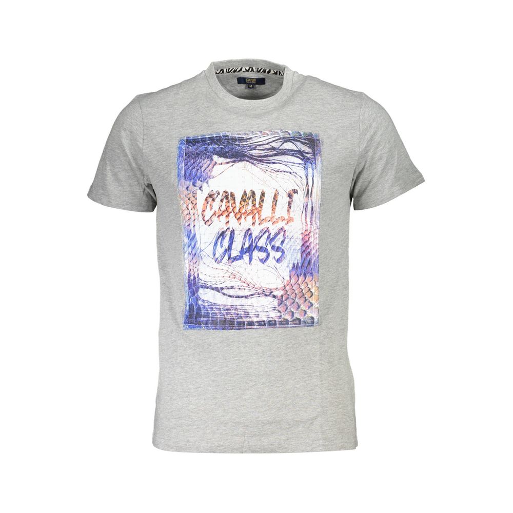 Grigio Cotton Men T-Shirt - ventzia