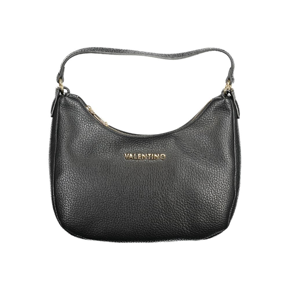 Black Polyethylene Women Handbag - ventzia