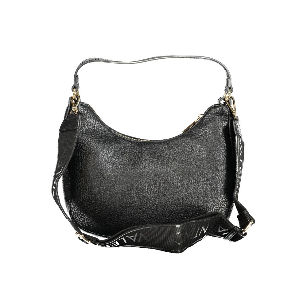 Black Polyethylene Women Handbag - ventzia
