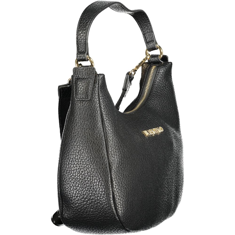 Black Polyethylene Women Handbag - ventzia