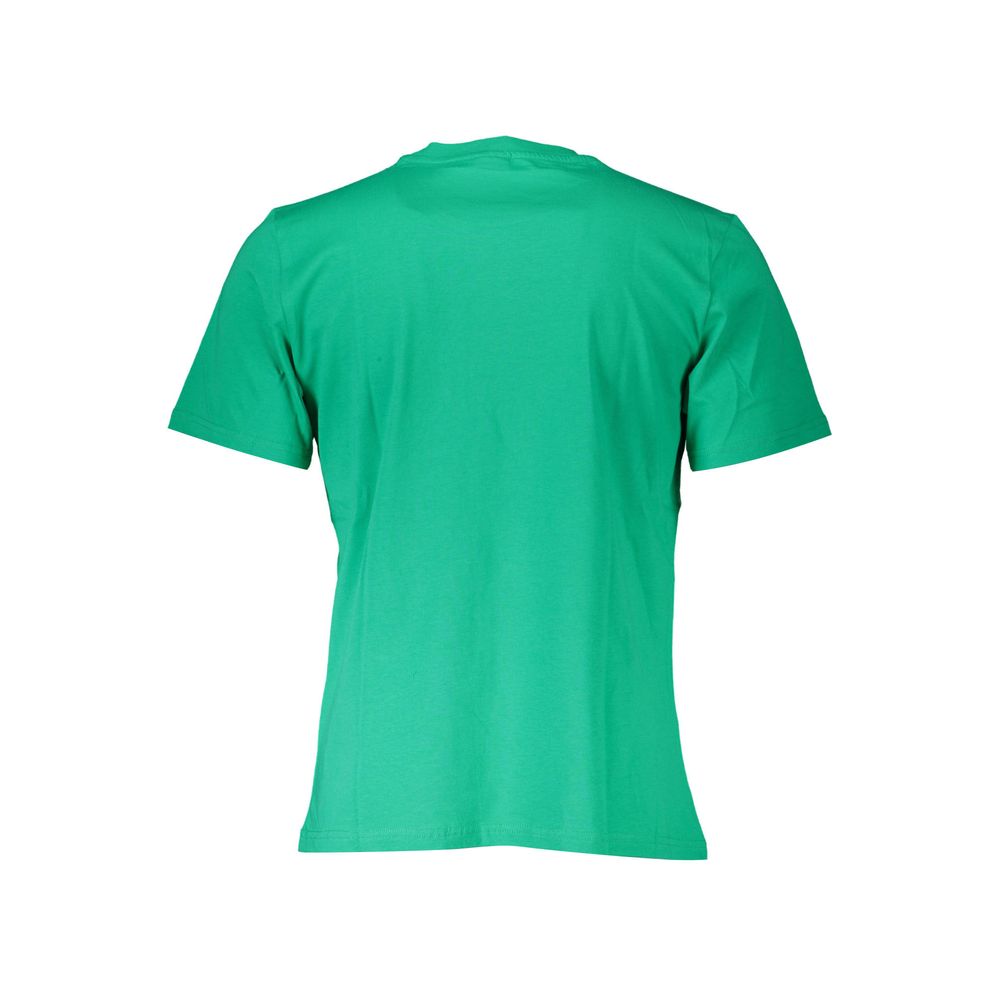 Green Cotton Men T-Shirt - ventzia