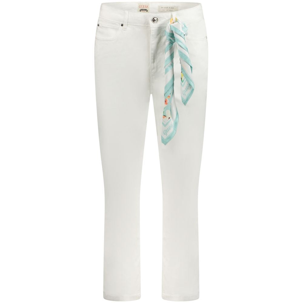 Bianco Lyocell Women's Skinny Jean - ventzia