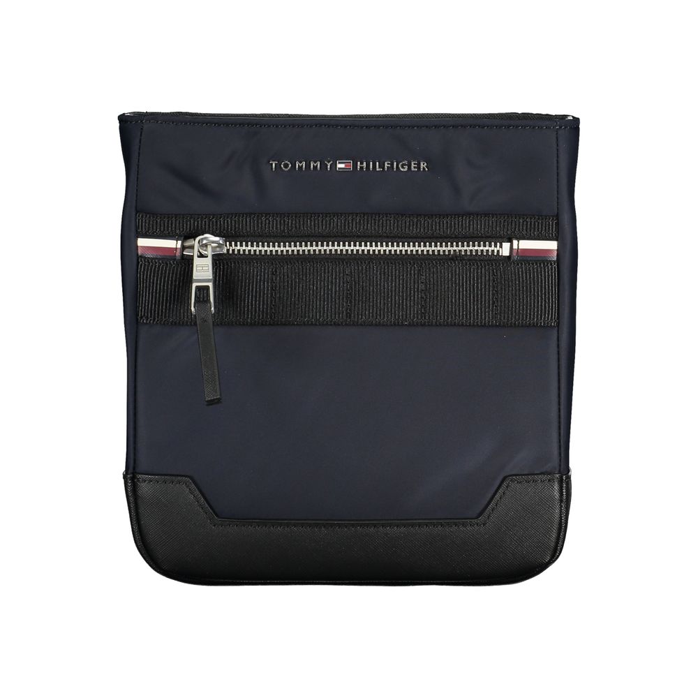 Blue Polyester Mens Shoulder Bag - ventzia
