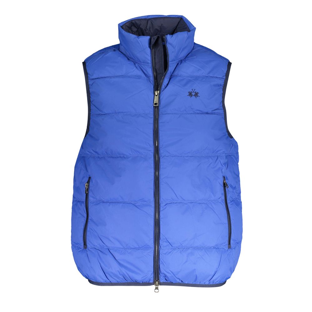 Blue Polyamide Men's Vest - ventzia