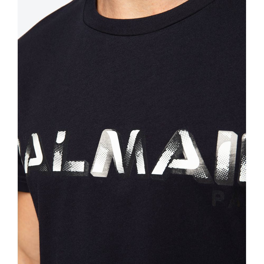 Blue Cotton T-Shirt - ventzia