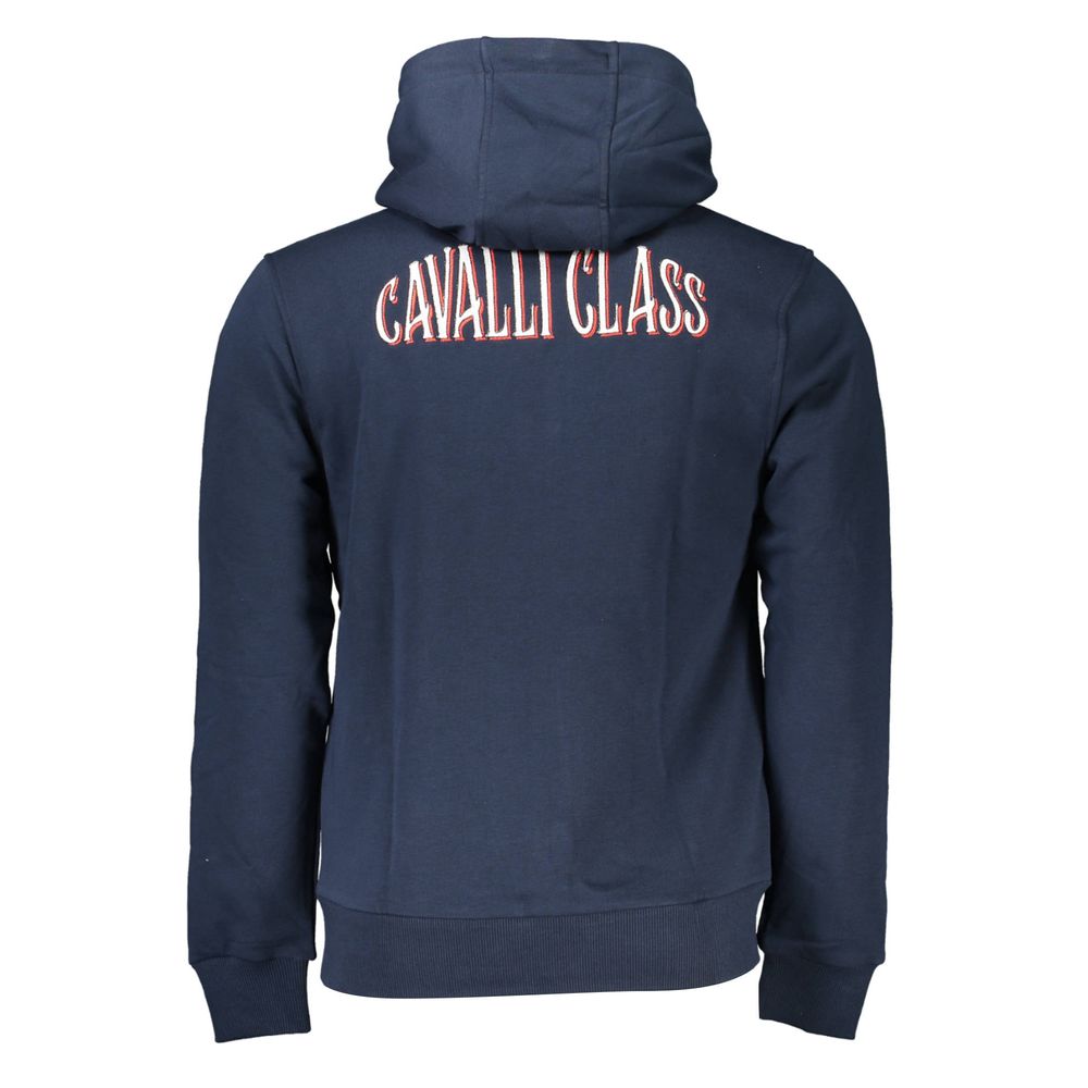Blue Cotton Men Sweater - ventzia