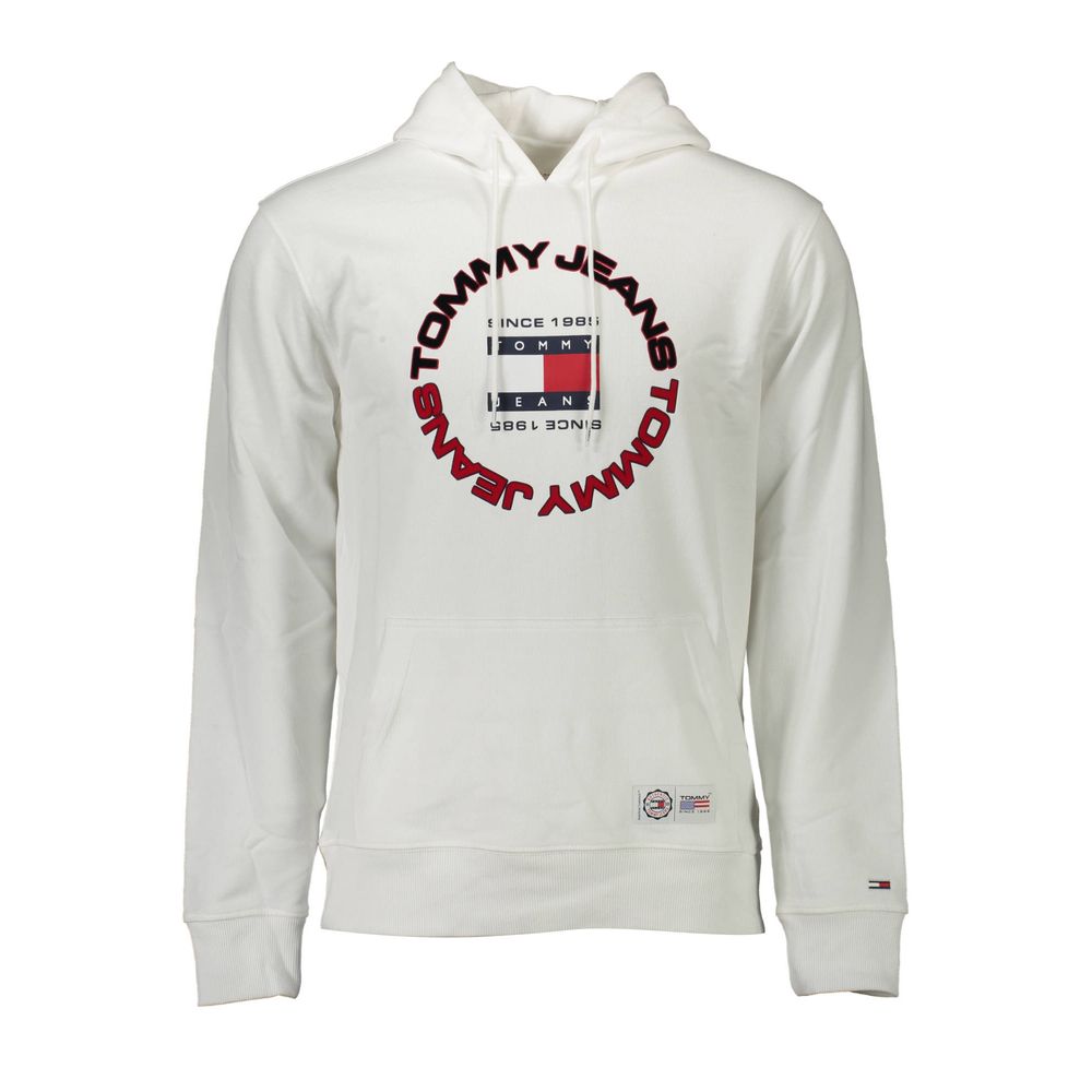 White Cotton Men Sweater - ventzia