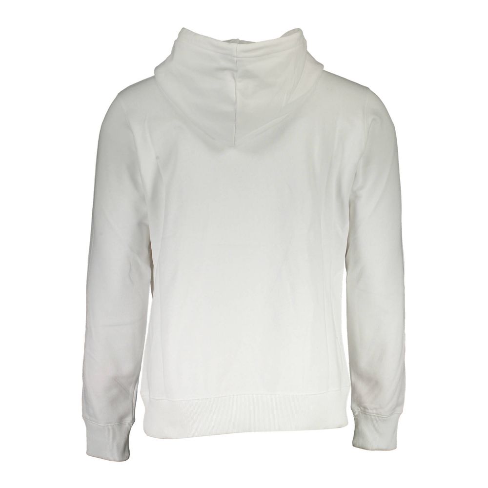 White Cotton Men Sweater - ventzia