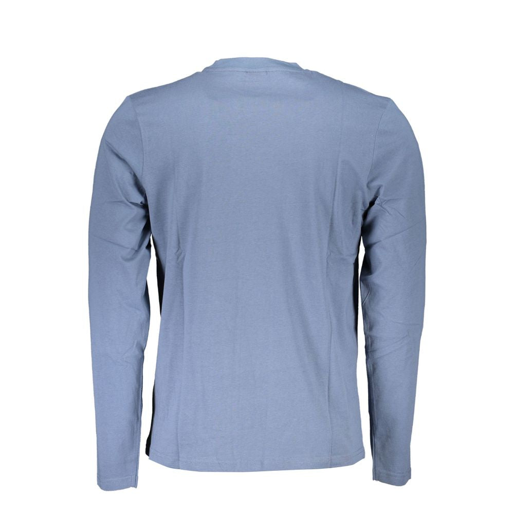 Blue Cotton T-Shirt - ventzia
