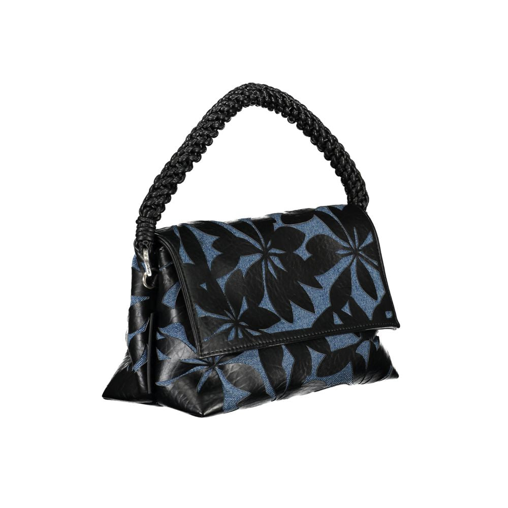 Black Polyethylene Handbag - ventzia