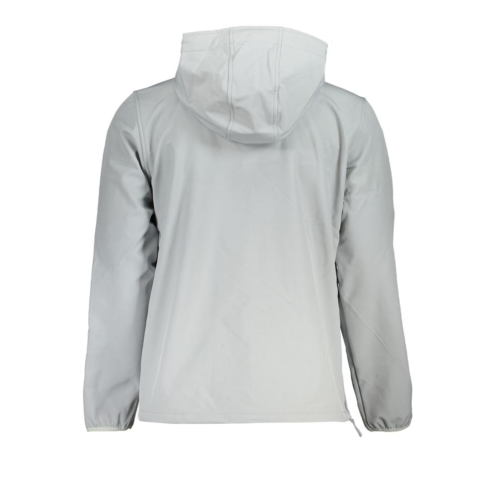 Brown Polyester Men Jacket