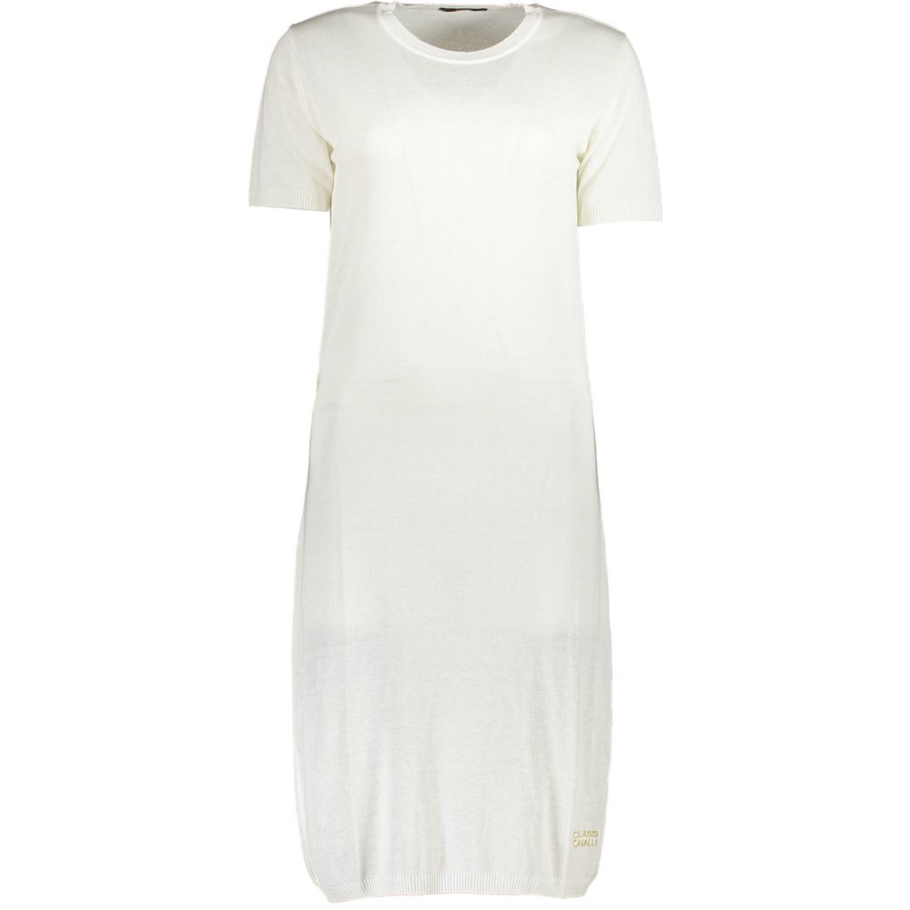 Bianco Viscosa Women Dress - ventzia