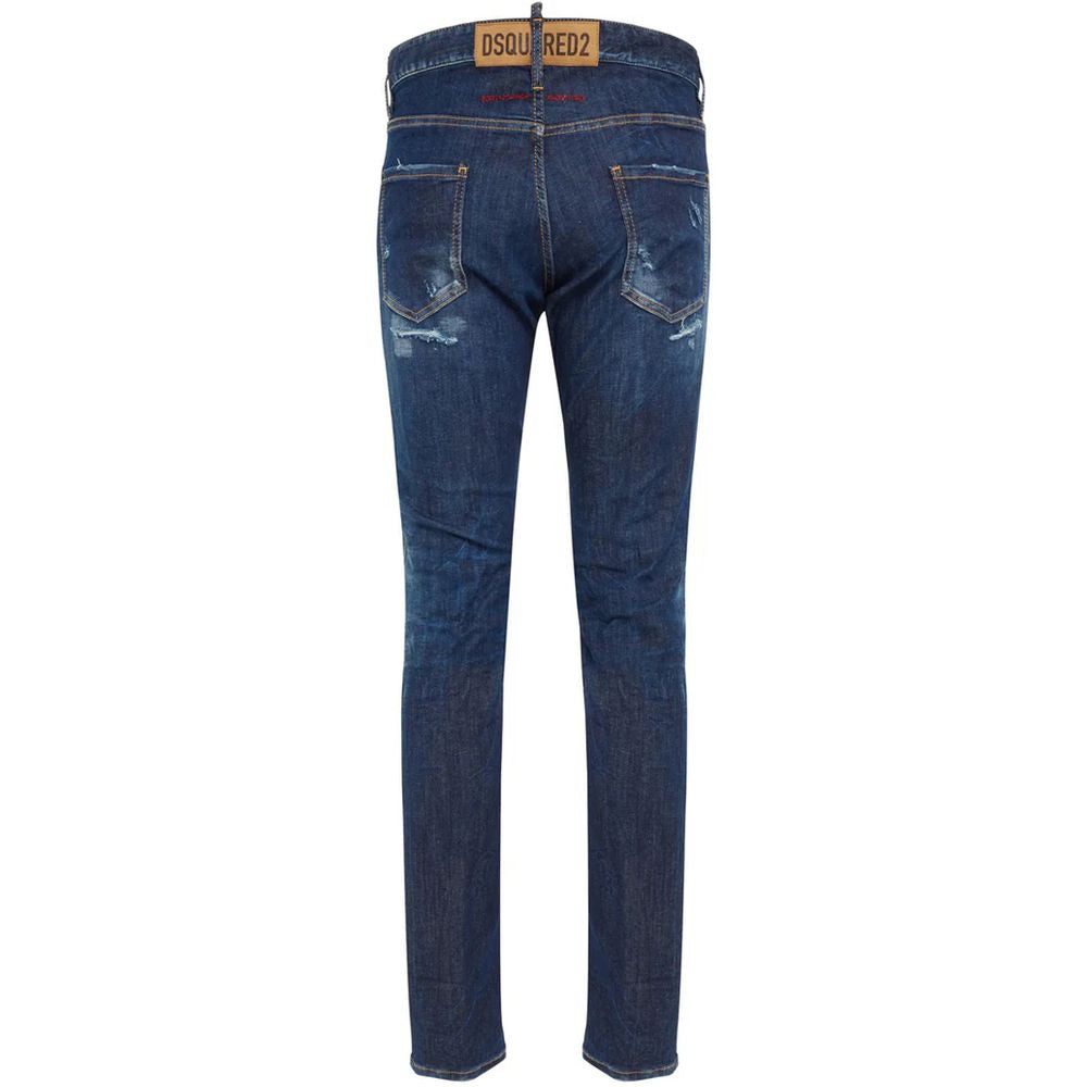 Blue Cotton Jeans & Pant - ventzia