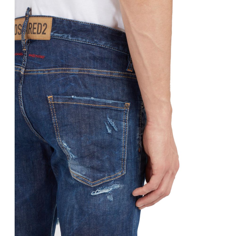 Blue Cotton Jeans & Pant - ventzia