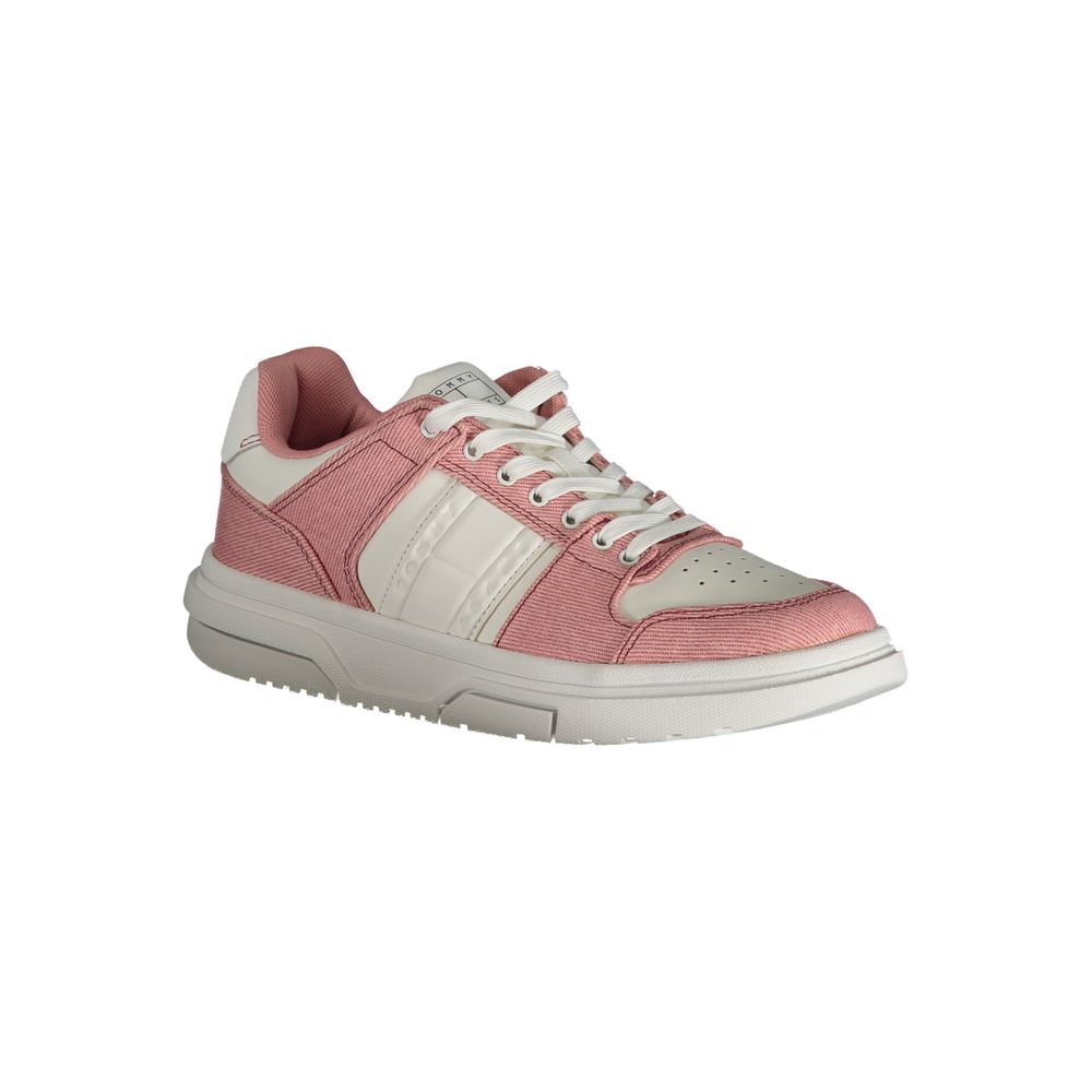 Rosa Poliuretano Donna Sneaker - ventzia